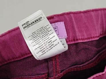 srebrna sukienka dla dziewczynki: Denim pants, F&F, 6-9 months, condition - Perfect — 5