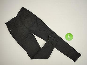 botki na platformie deichmann: Jeansy damskie, rozmiar M — 3