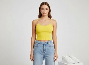 koszulka z guzikami h m: H&M, Top damski, rozmiar M — 7