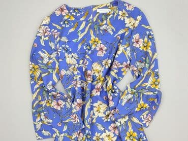 elegancka niebieska sukienki: Sukienka damska, rozmiar S — 1