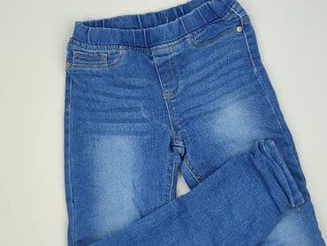 hello kitty bluza: Spodnie jeansowe, Little kids, 9 lat, 134/140, stan - Bardzo dobry — 1