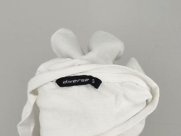 czarne bluzy: Diverse, T-shirt damski, rozmiar S — 4