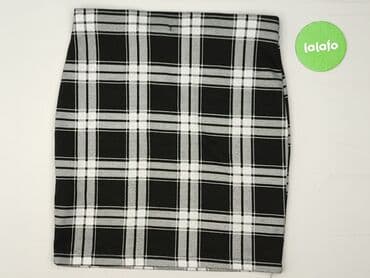 spódnice w kratę plus size: Janina, Spódnica damska, rozmiar XL — 4