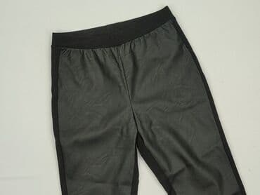 legginsy z eko skóry ocieplane: Esmara, Legginsy Eleganckie damskie, rozmiar XS — 1