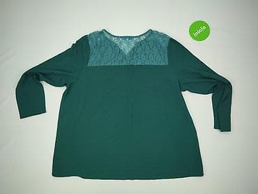 modne bluzki plus size: Bluzka damska, rozmiar 5XL — 3