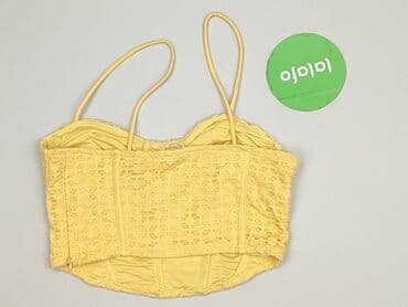 siateczkowe bluzki bershka: Bershka, Top damski, rozmiar M — 3