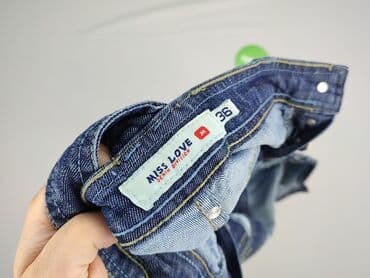 kombinezony damskie: Denim, Ogrodniczki damskie, rozmiar M — 4