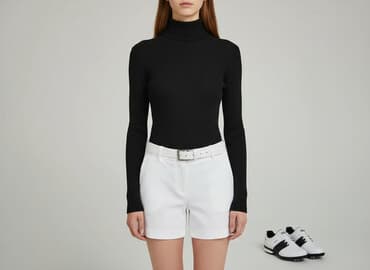 golf bezowy h m: H&M, Women`s golf, size S — 6