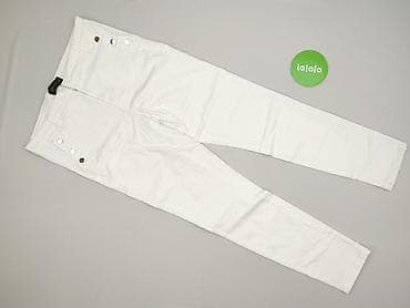 biale klapki adidas: Mohito, Spodnie materiałowe damskie, rozmiar M — 2