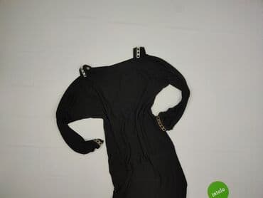 sukienka wieczorowa z bufiastymi rękawami: Sukienka damska, S — 2