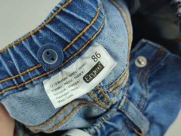 pajacyk niemowlęcy lidl: Denim pants, Ergee, 12-18 months, condition - Good — 4