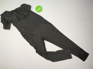 sukienka z marszczeniem na brzuchu plus size: Kombinezon damski, rozmiar M — 2