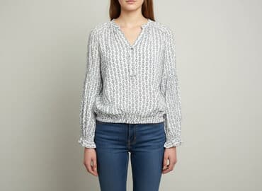 cropp koszula w koty: CAMAIEU, Bluzka damska, S — 6