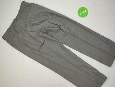 spodnie z wysokim stanem dla kogo: Suit pants for men, size S — 3