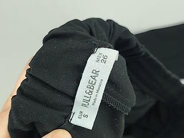 jeans pull bear: PULL&BEAR, Spodnie materiałowe damskie, rozmiar S — 4