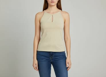 sandały na paskach: YORN, Top damski, rozmiar S — 6