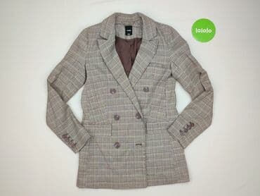 класичні костюми жіночі: Sinsay, Women's blazer, size 2XS (EU 32) — 2