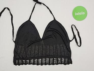 czarne bluzki basic: Top damski, rozmiar One size — 3