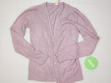 buty na koturnie z futerkiem: E-vie, Kardigan damski, rozmiar S — 2