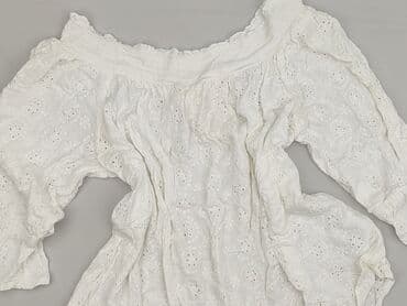 hm top z odkrytymi ramionami: H&M L.O.G.G., Bluzka damska, 2XL — 1