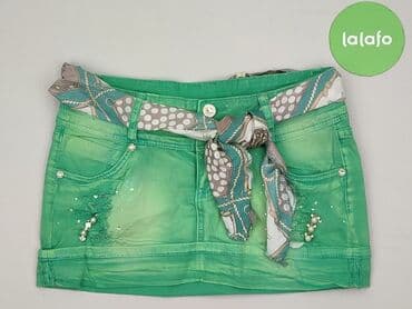 srebrne spódnice plisowane: Spódnica damska, L — 2