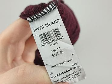 river: River Island, T-shirt damski, rozmiar L — 4
