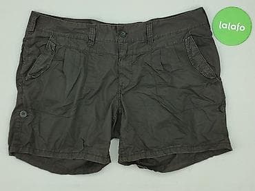 cuffed jeans: H&M L.O.G.G., Szorty damskie, rozmiar L — 2