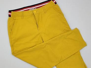 joggery basic damskie: Spodnie materiałowe damskie, rozmiar L — 1
