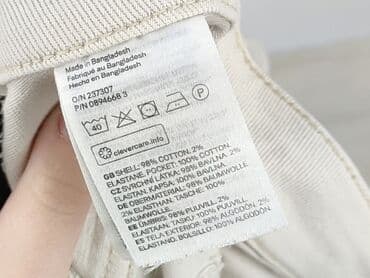 kremowe jeansy: H&M Divided, Jeansy damskie, rozmiar S — 6