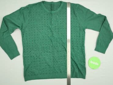 szmaragdowy sweter: Sweter damski, rozmiar M — 5