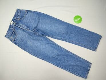 jeansy straight i regular damskie samsoe samsoe: H&M, Jeansy damskie, M — 2