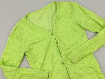limonkowy sweter reserved: Kardigan damski, rozmiar S — 1