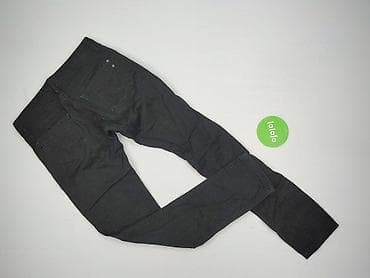 eco leather: Spodnie materiałowe damskie, rozmiar M — 3
