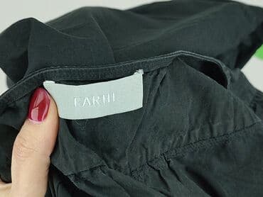 top z piórami czarny: Bluzka damska, rozmiar S — 4