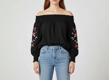 ażurowa bluzka sinsay: Sinsay, Bluzka damska, rozmiar M — 7