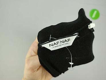 narzutka khaki: Naf Naf, Kardigan damski, rozmiar XS — 4