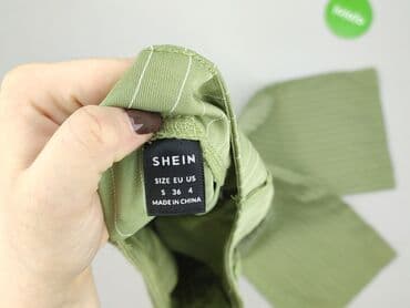 shein krótkie spodenki dla dzieci: Shein, Spodnie materiałowe damskie, rozmiar S — 4