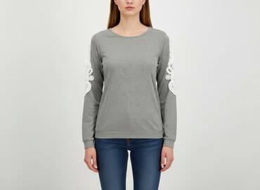 bluzki basic długi rękaw: Bluzka damska, rozmiar M — 6