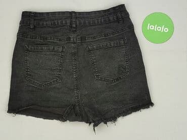 krótkie czarne spodenki materiałowe: Beloved, Szorty damskie, rozmiar M — 3