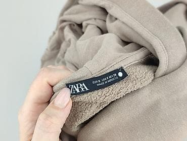 pull and bear czarna bluza: Zara, Bluza z kapturem damska, rozmiar S — 5