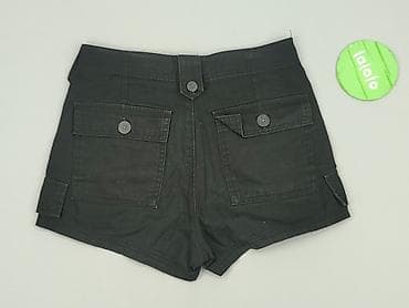 czarne cargo pull and bear: FB Sister, Шорти жіночі, розмір XS — 3