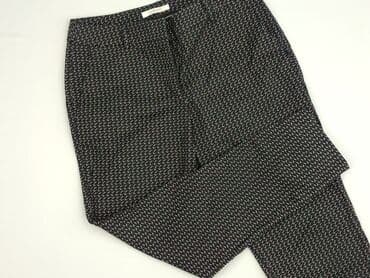 c a spodnie canda: CAMAIEU, Material trousers for women, size S (EU 36) — 1