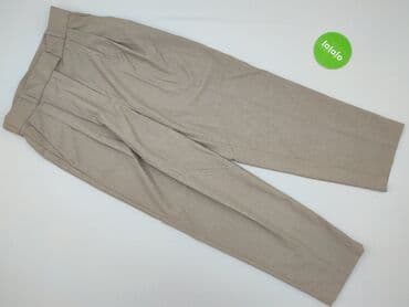 h m plus size tops: H&M, Spodnie materiałowe damskie, M — 2