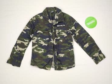 bluzka elite: Shirt 8 years, condition - Very good, pattern - Print, color - Green — 2