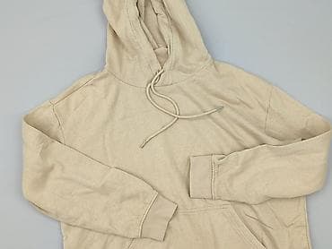 bluza szara pull and bear: H&M Basic, Bluza z kapturem damska, rozmiar M — 1