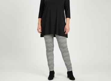 legginsy dla puszystej: Janina, Legginsy Eleganckie damskie, rozmiar 3XL — 1