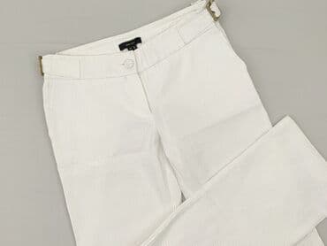 białe spodnie damskie mohito: MNG Suit, Spodnie materiałowe damskie, rozmiar S — 1