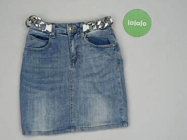 dżinsy z łańcuchem: Spódnica damska, rozmiar XS — 3