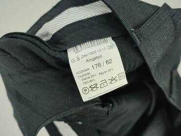 spodnie z jedwabiu naturalnego: Spodnie garniturowe dla mężczyzn, rozmiar S — 4