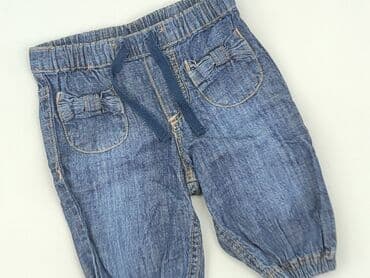 джинсы: Denim pants, H&M, 1-3 months, condition - Very good — 1